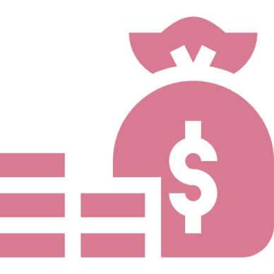 Financial savings symbol